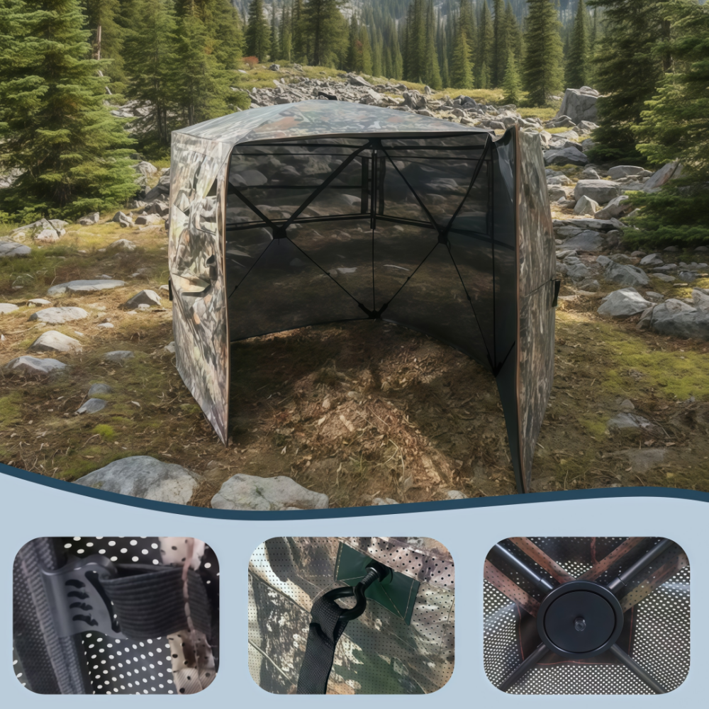 Outdoor Hunting Blinds - Camouflage Pop-Up Hunting Blind Easy Setup