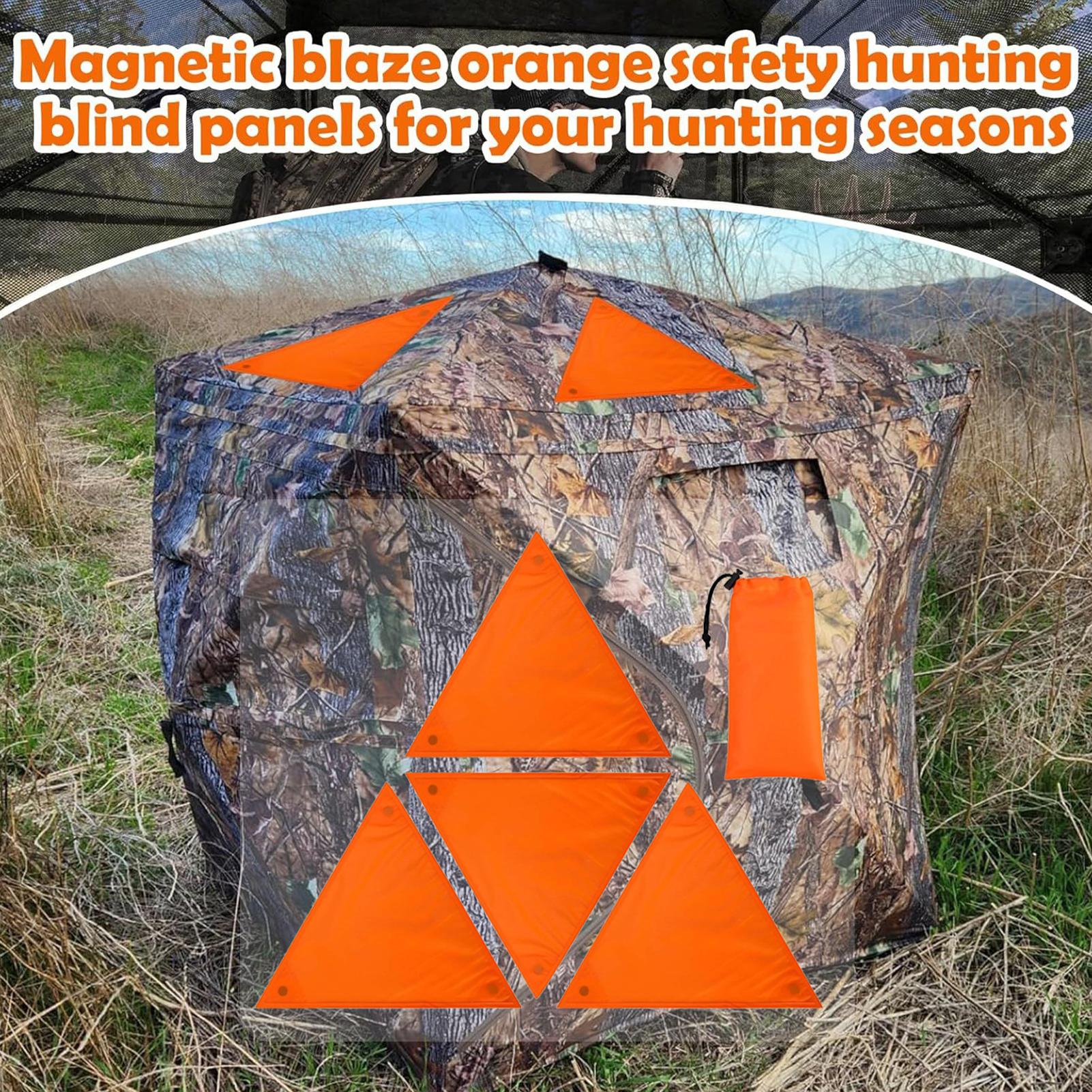 Outdoor Hunting Blinds - Hunter Orange For Ground Blind Waterproof