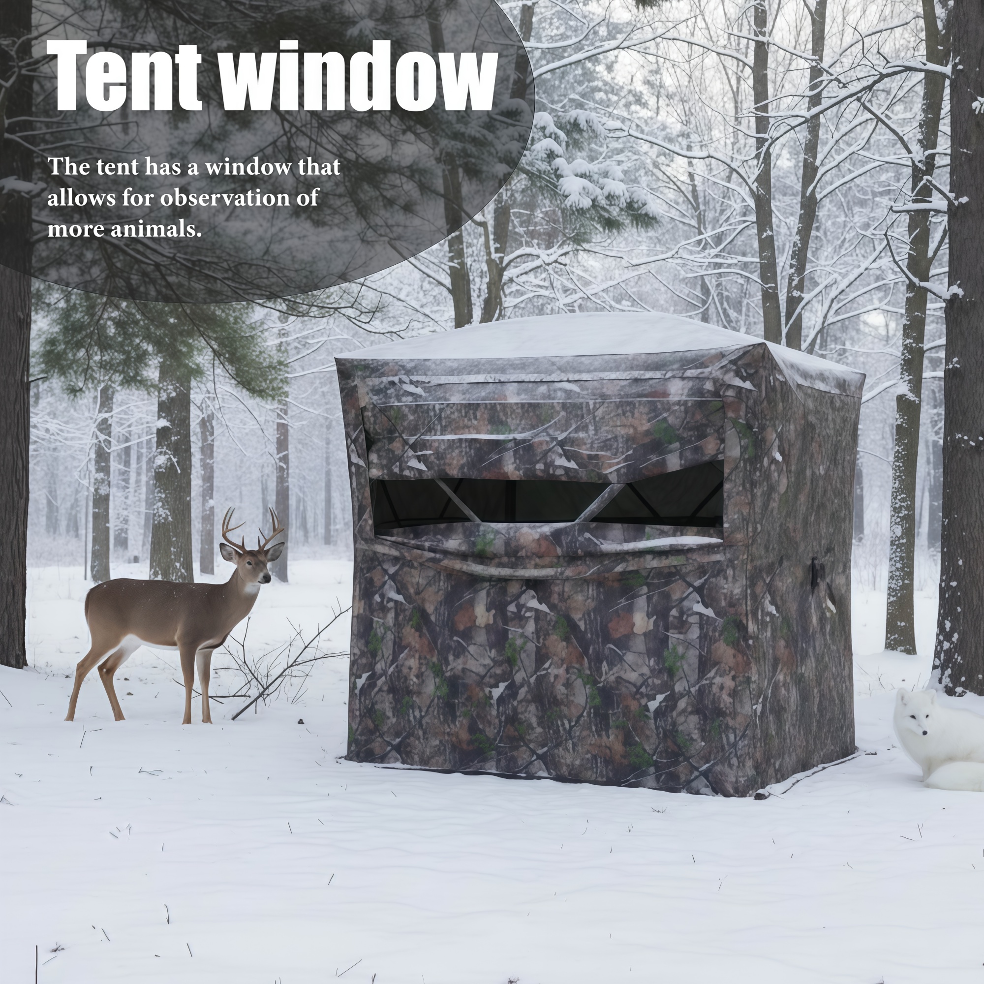 Outdoor Hunting Blinds - Camouflage Pop-Up Hunting Blind Easy Setup