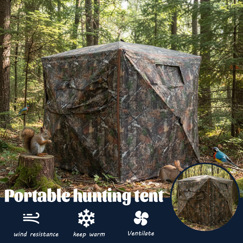 Outdoor Hunting Blinds - Camouflage Pop-Up Hunting Blind Easy Setup