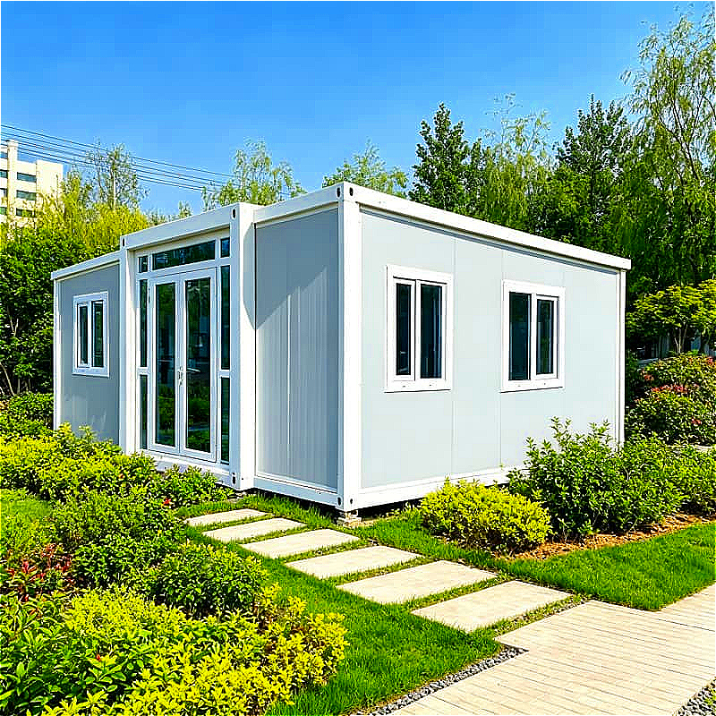 Hunting And Camping In Forest - Movable Container House Foldable Modular Shelter