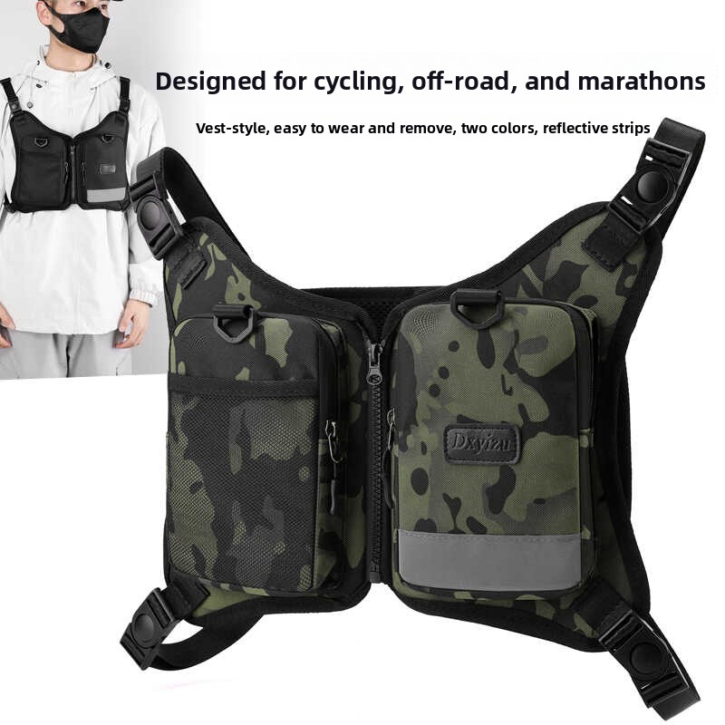 Outdoor Hunting Vest - Tactical Camouflage Backpack Men's Personality Vest