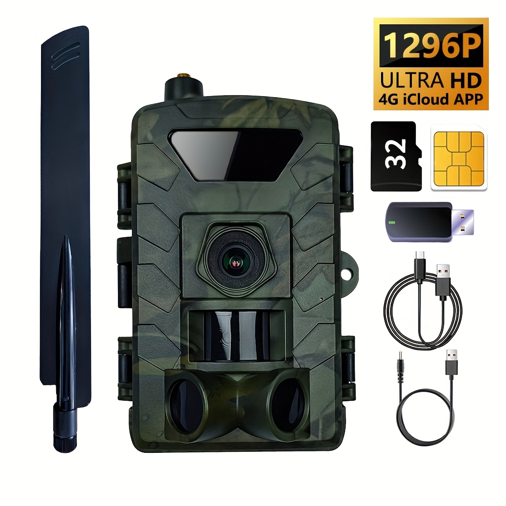 Outdoor Hunting Pictures - Lantoocam Cellular Hunting Camera, 4G LTE
