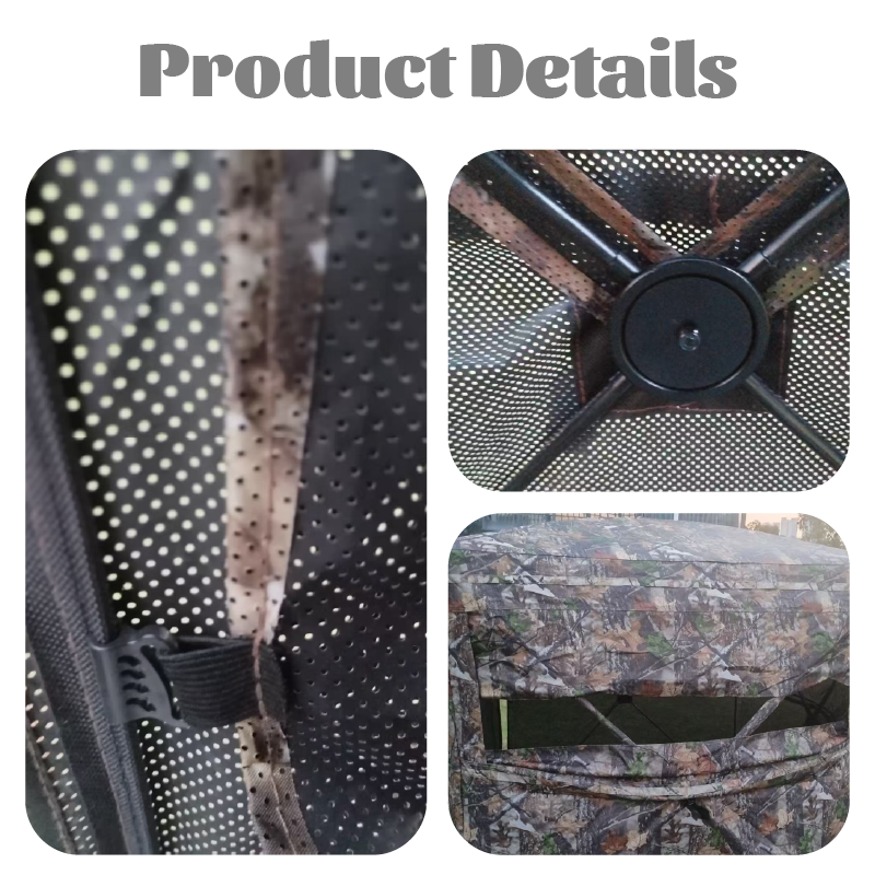 Camouflage Pop-Up Hunting Blin - Outdoor Hunting Blinds 评论和价格