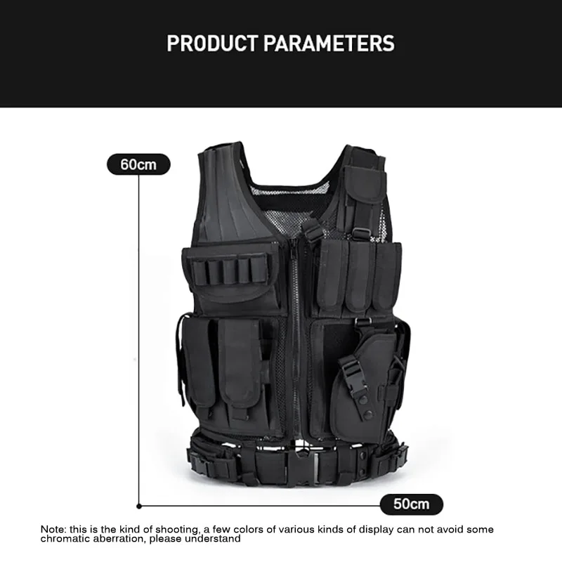 Adjustable Molle Tactical Vest - Outdoor Hunting Vest 评论和价格