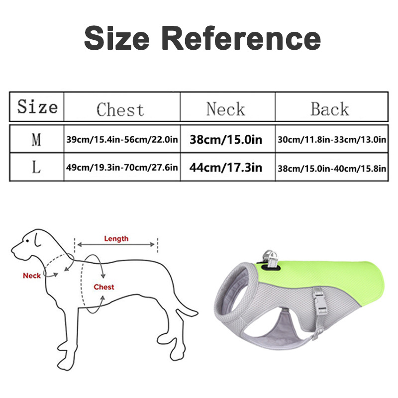medium-sized dog Cooling Vest  - Hunting Dog Outdoor 评论和价格