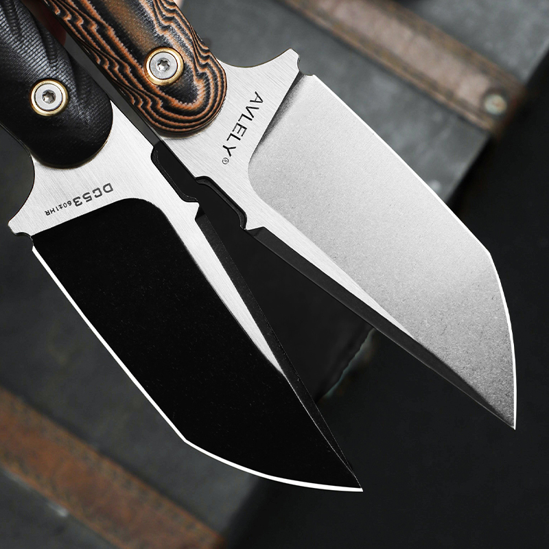 High-quality DC53 steel fixed  - Outdoor Hunting Knife Set 评论和价格
