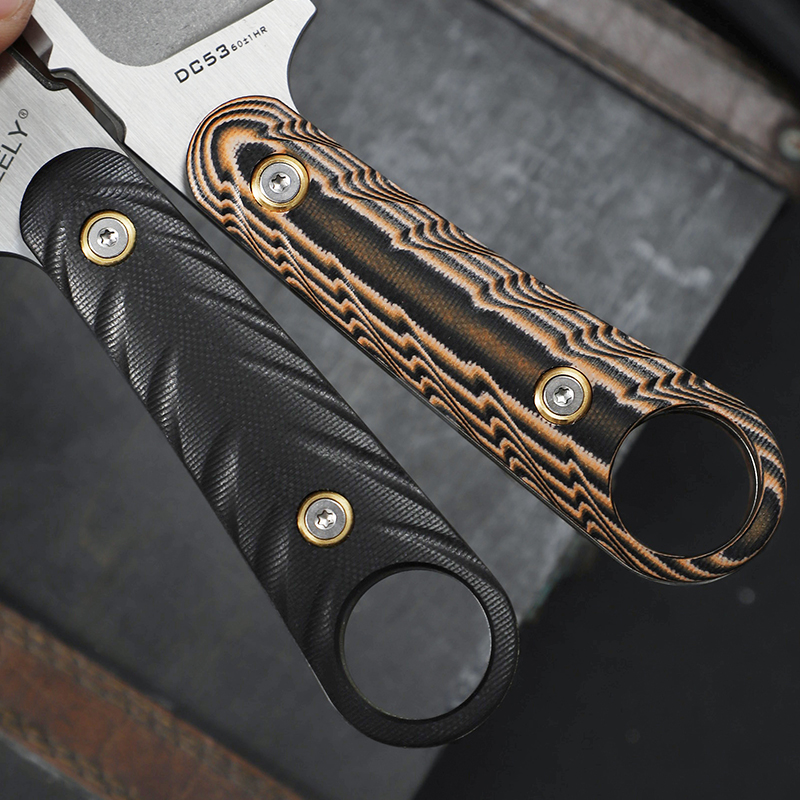 High-quality DC53 steel fixed  - Outdoor Hunting Knife Set 评论和价格