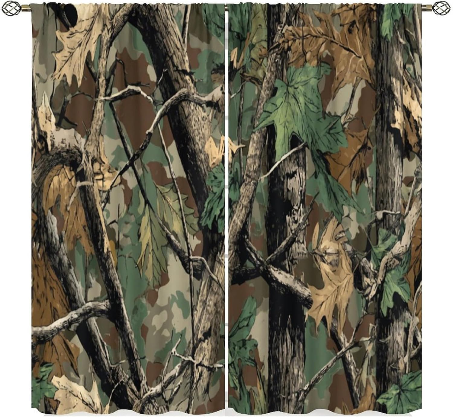 Forest Camouflage Curtains, Fo - Hunting And Camping In Forest 评论和价格
