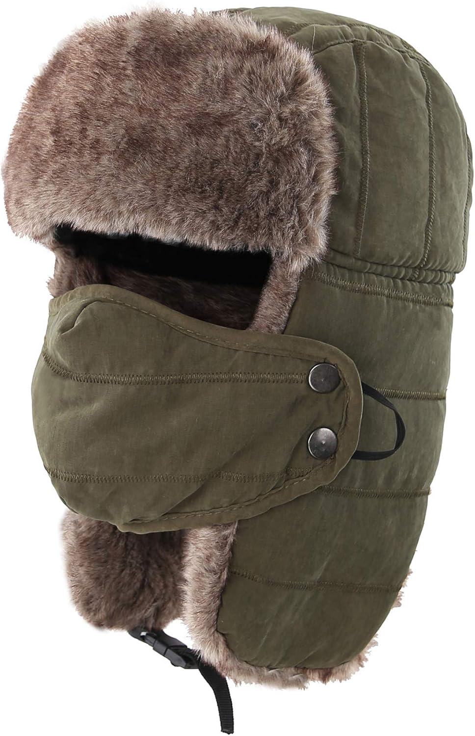 Men's Trapper Hat with Ear Fla - Hunting And Outdoor Shop 评论和价格
