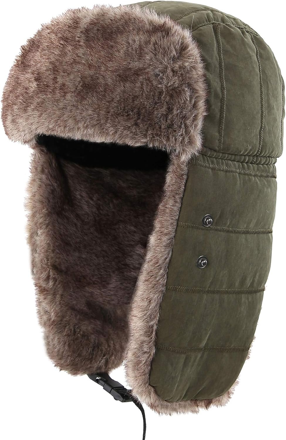 Men's Trapper Hat with Ear Fla - Hunting And Outdoor Shop 评论和价格