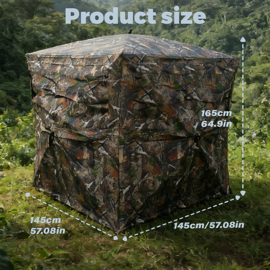 Camouflage Pop-Up Hunting Blin - Outdoor Hunting Blinds 评论和价格