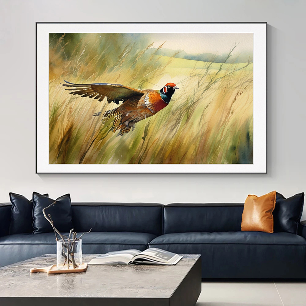 Watercolor Hunting Illustratio - Outdoor Hunting Paintings 评论和价格