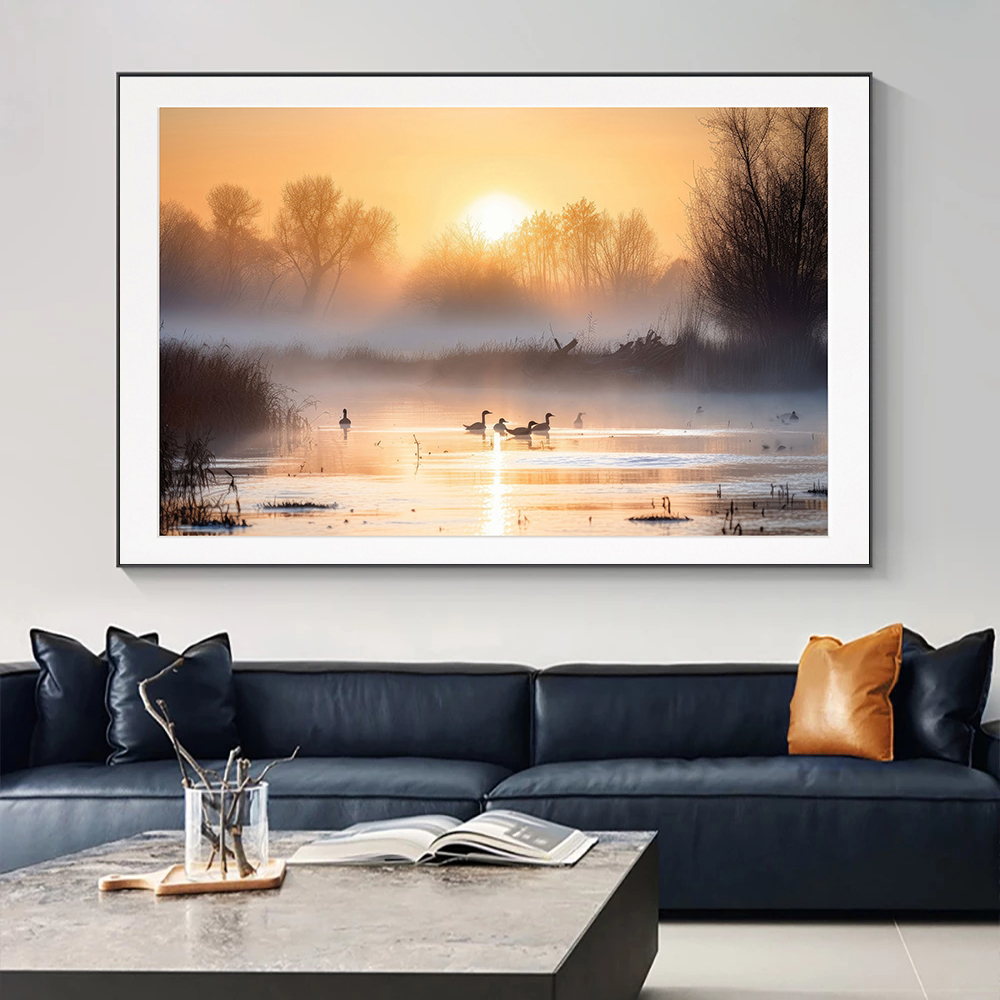 Watercolor Hunting Illustratio - Outdoor Hunting Paintings 评论和价格