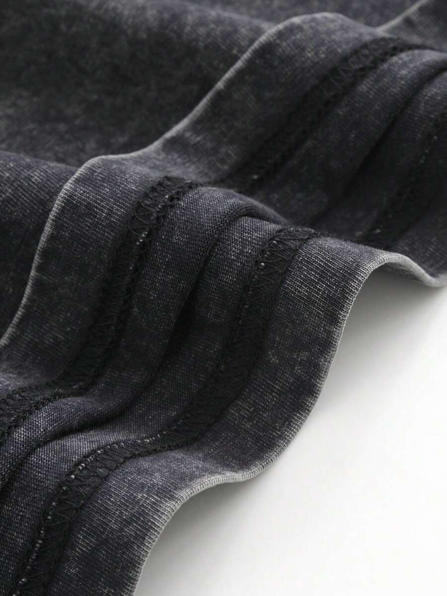 Distressed Black Tee with Hunt - Hunting Dog Outdoor 评论和价格