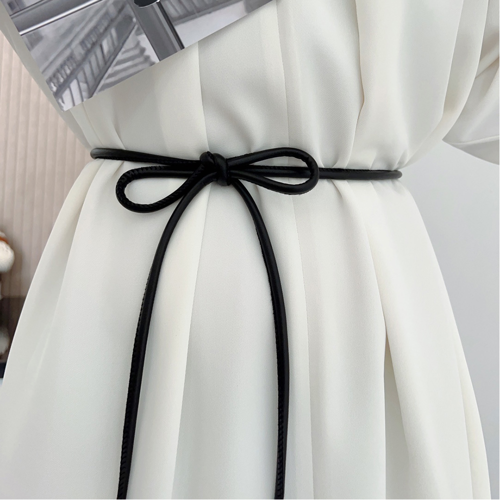 New Round Leather Thin Belt Wo - Bow Stringer Tool 评论和价格