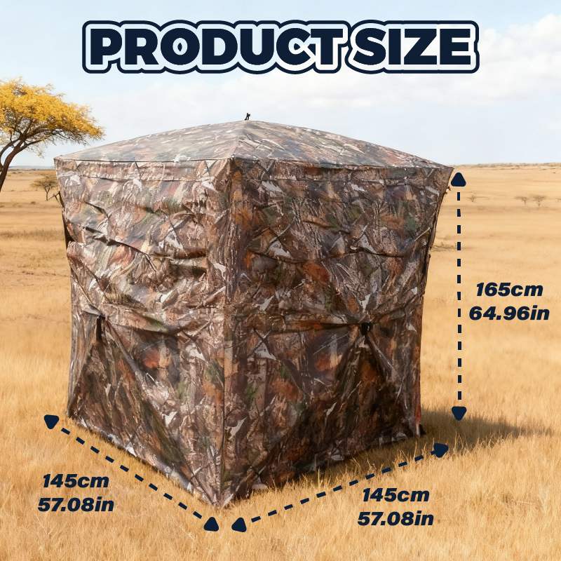 Camouflage Pop-Up Hunting Blin - Outdoor Hunting Blinds 评论和价格