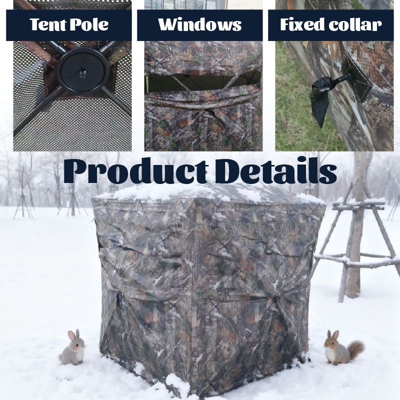 Camouflage Pop-Up Hunting Blin - Outdoor Hunting Blinds 评论和价格