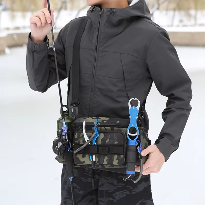 Tactical Camping Waist Bag Fis - Hunting And Camping In Forest 评论和价格