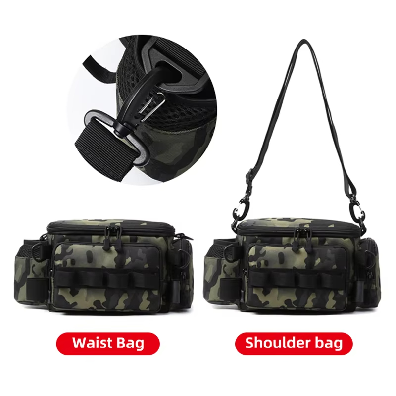 Tactical Camping Waist Bag Fis - Hunting And Camping In Forest 评论和价格