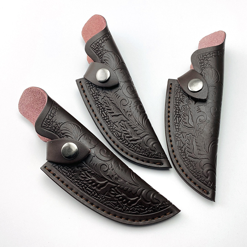 Cowhide Knife Sheath Outdoor S - Outdoor Hunting Knife Set 评论和价格