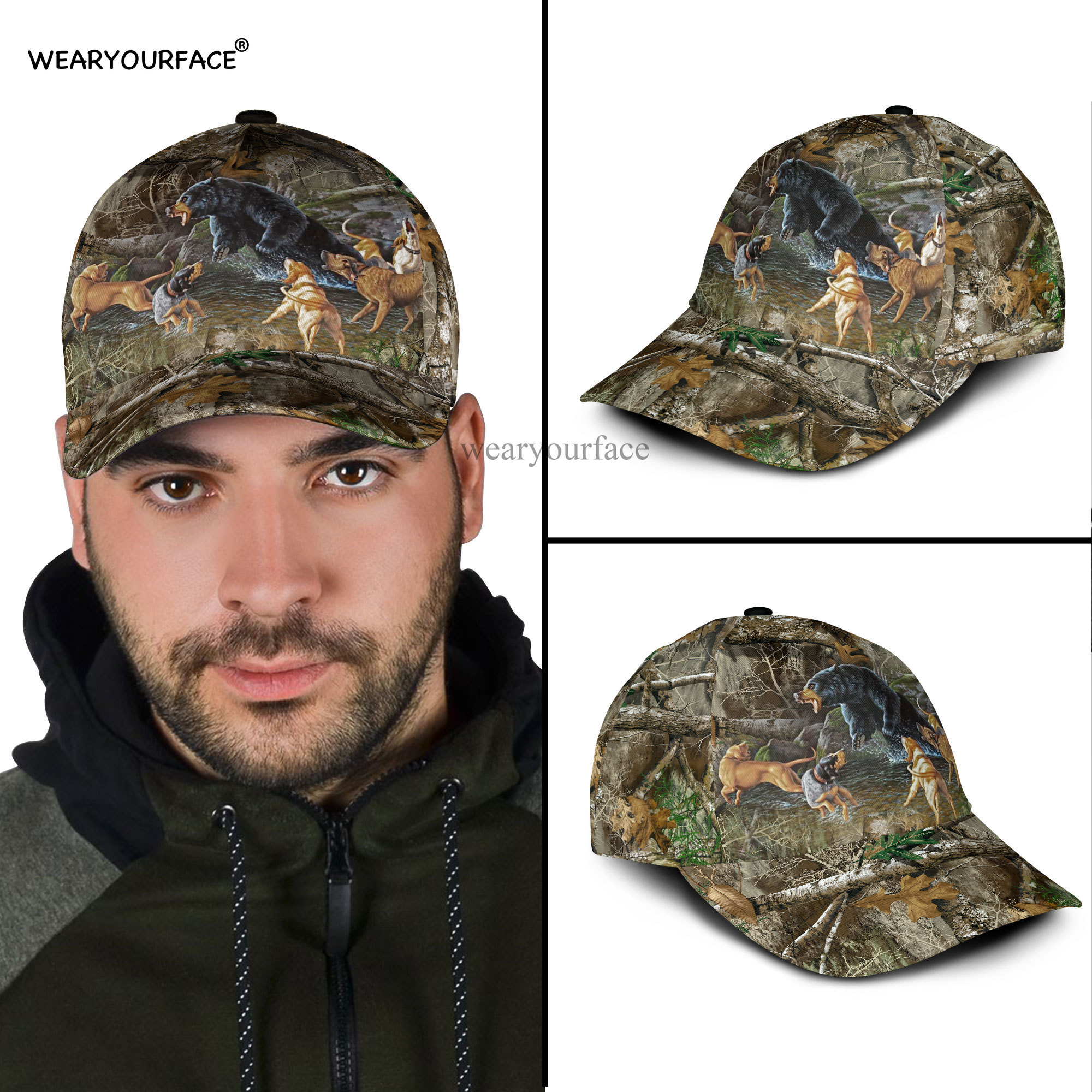 Baseball Cap Deer Hunting Wild - Hunting Dog Outdoor 评论和价格