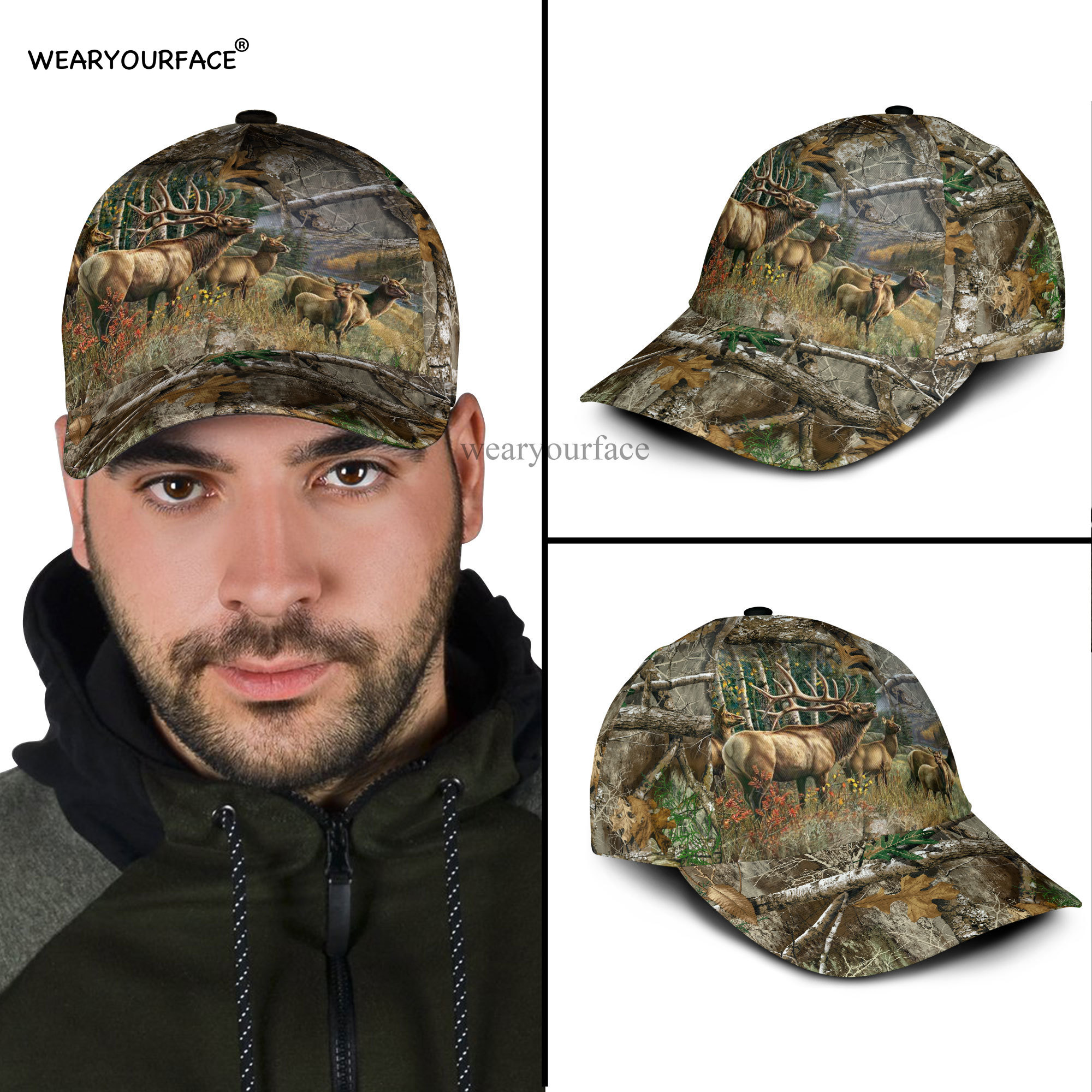 Baseball Cap Deer Hunting Wild - Hunting Dog Outdoor 评论和价格