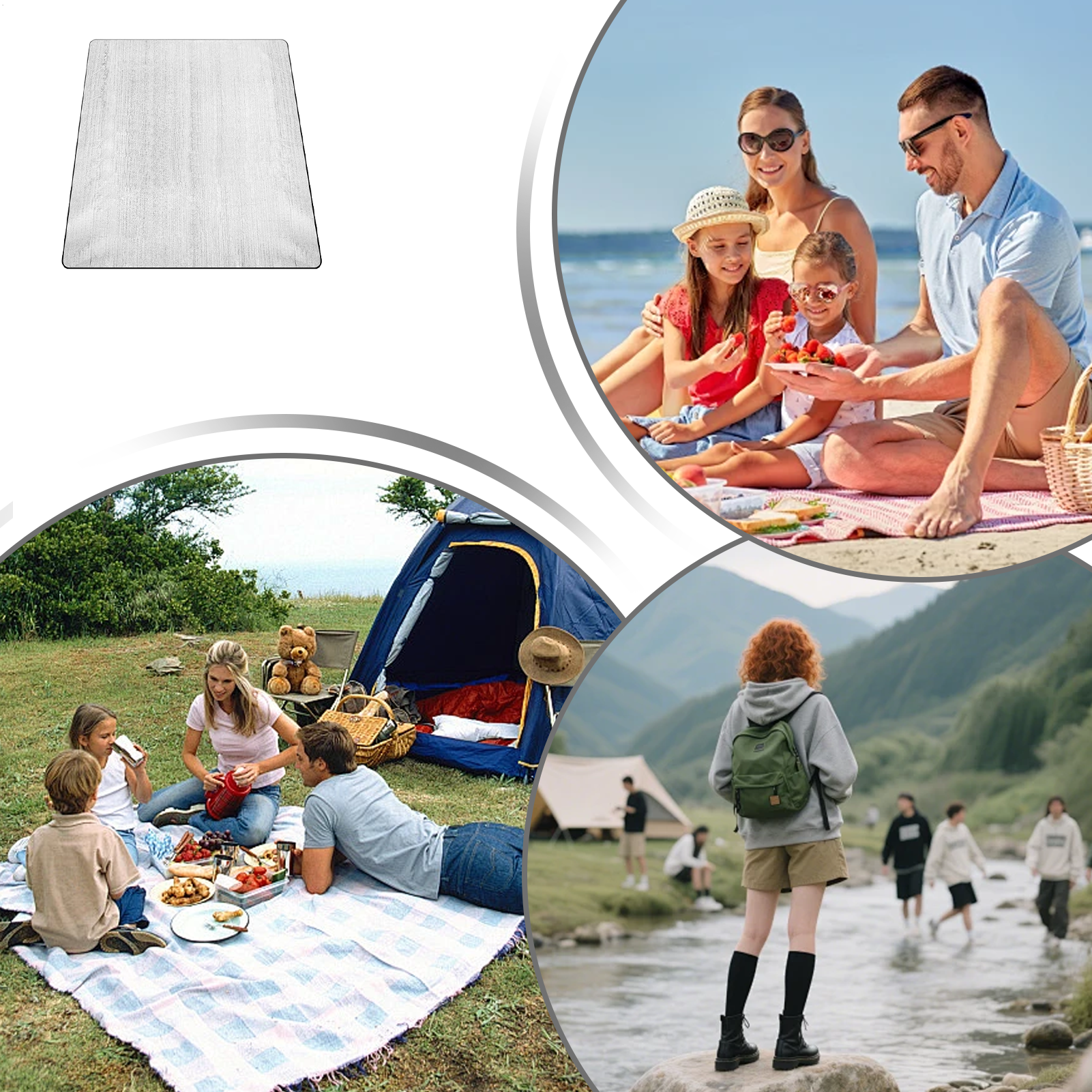 Sleeping Mat Camping 6.5x6.5ft - Outdoor Hunting Backpack 评论和价格