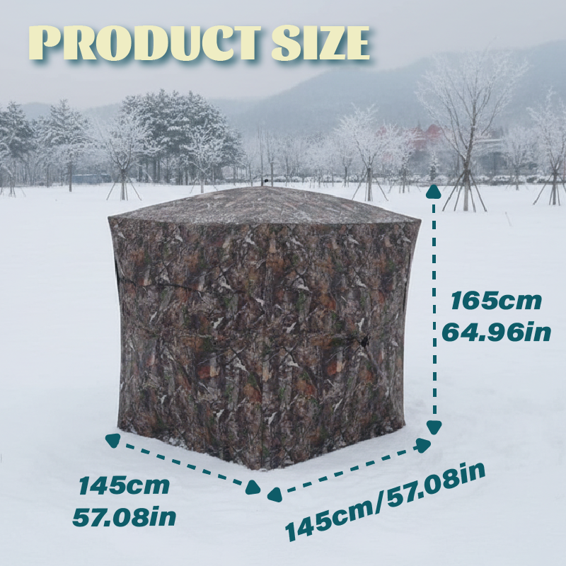 Camouflage Pop-Up Hunting Blin - Outdoor Hunting Blinds 评论和价格