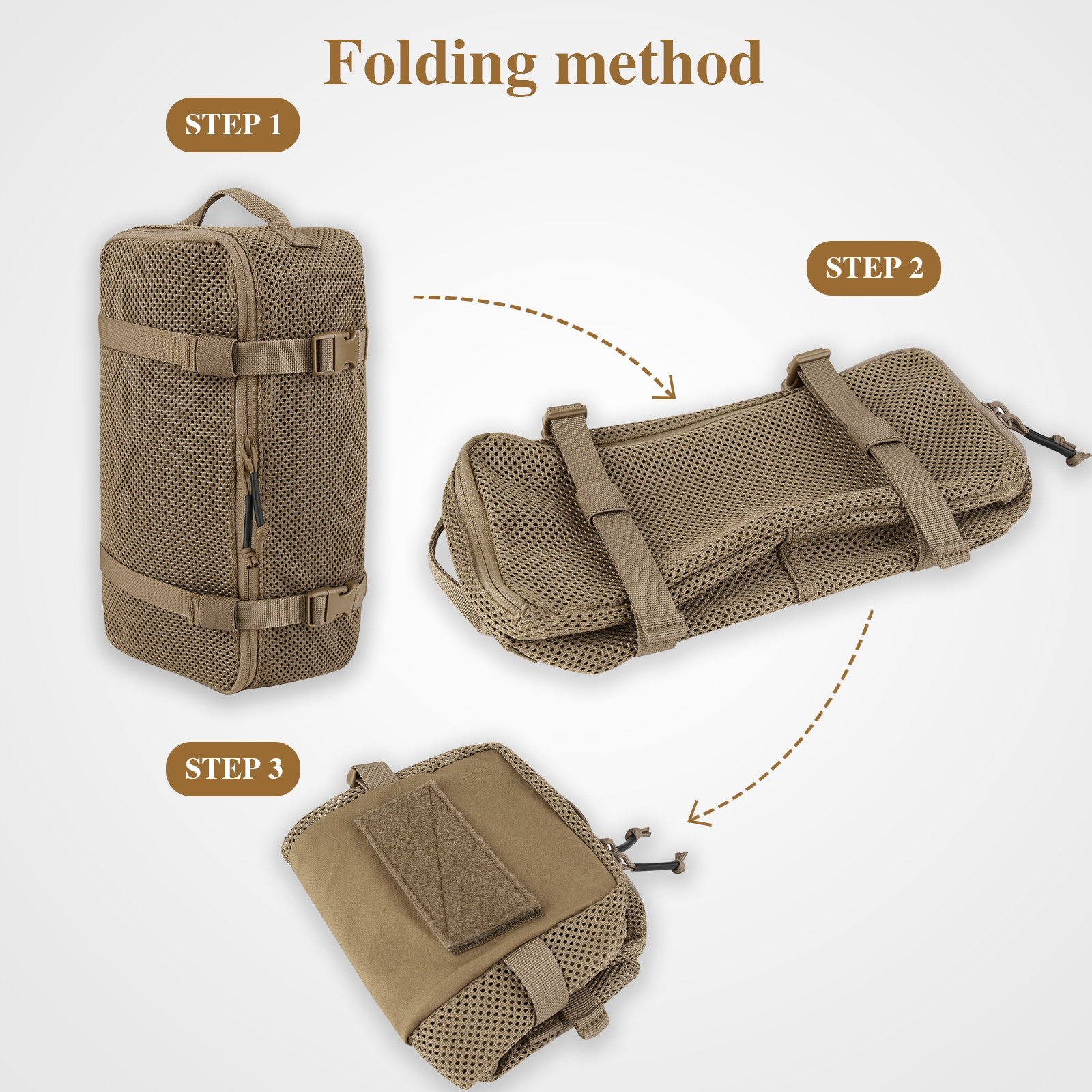 KRYDEX Tactical Modular Pouch  - Outdoor Hunting Backpack 评论和价格
