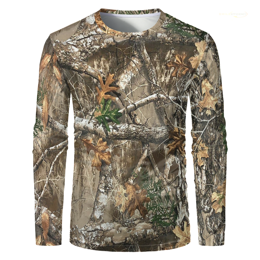 2024 New Hunting Camouflage T- - Hunting And Camping In Forest 评论和价格