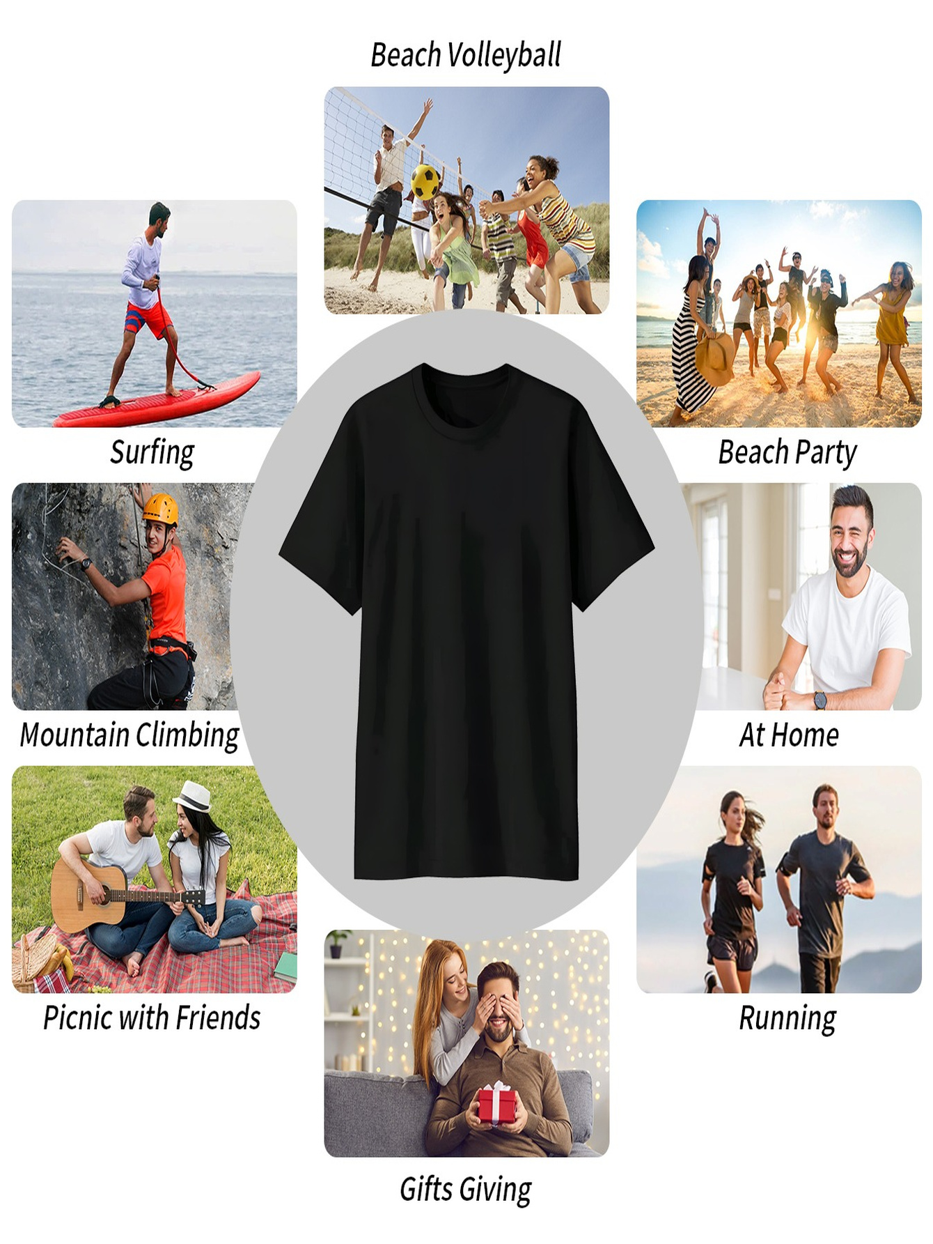 Moose Mountain Forest T-Shirt  - Hunting And Camping In Forest 评论和价格