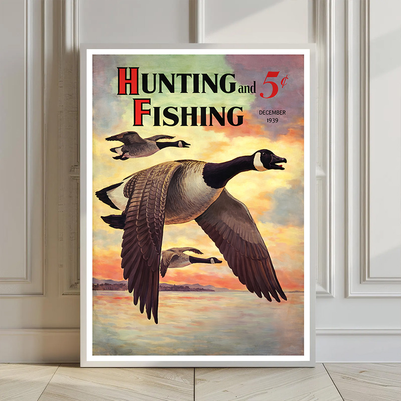 Vintage American Outdoor Hunti - Outdoor Hunting Paintings 评论和价格
