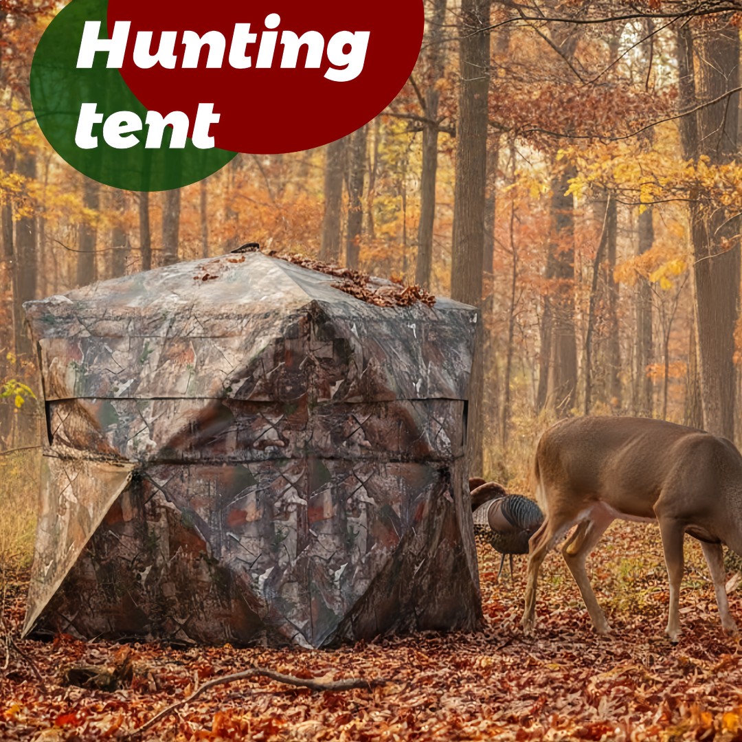 Camouflage Pop-Up Hunting Blin - Outdoor Hunting Blinds 评论和价格