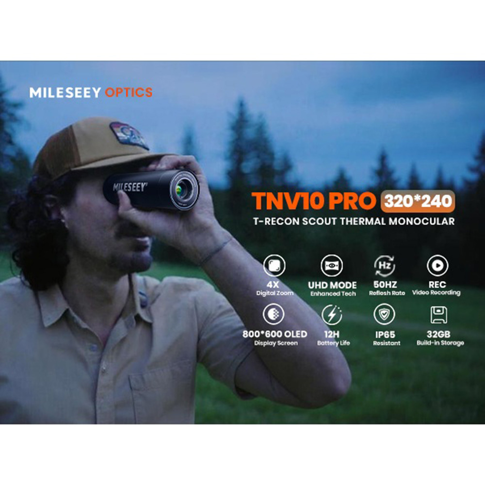 MILESEEY TNV10 PRO 320×240 Res - Outdoor Hunting Equipment 评论和价格
