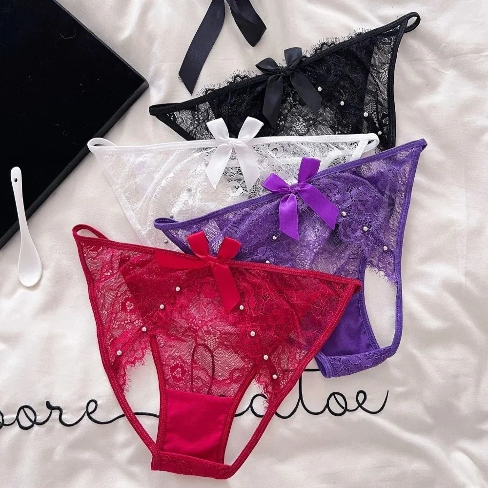 Sweet Low Waist Bowknot Lace P - Bow Stringer Tool 评论和价格
