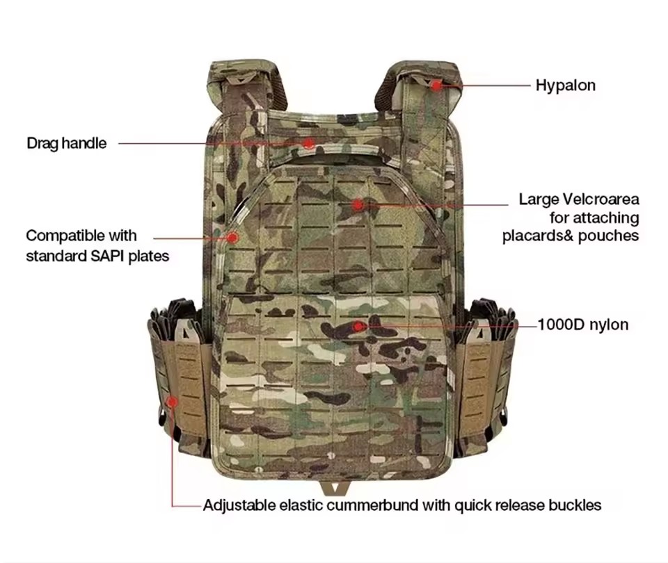 YAKEDA 6094 Tactical Gear Vest - Outdoor Hunting Vest 评论和价格