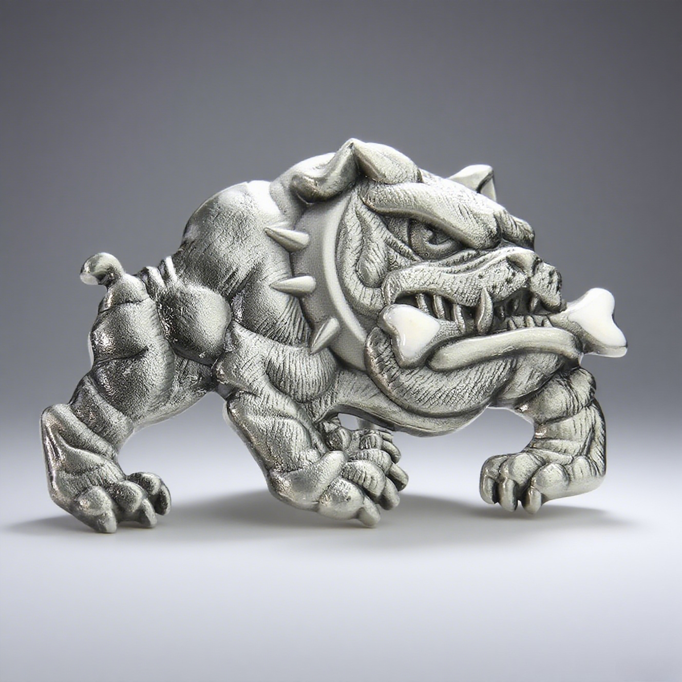 Pit Bull Dog Fangs Belt Buckle - Hunting Dog Outdoor 评论和价格